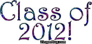 Click to get the codes for this image. Class Of 2012 Pink Blue Glitter Text, Class Of 2012 Free glitter graphic image designed for posting on Facebook, Twitter or any forum or blog.