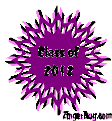 Click to get the codes for this image. Class Of 2012 Purple Starburst Glitter Graphic, Class Of 2012 Free glitter graphic image designed for posting on Facebook, Twitter or any forum or blog.