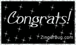 Click to get the codes for this image. Congrats Silver Stars Glitter Text, Congratulations Free Image, Glitter Graphic, Greeting or Meme for any Facebook, Twitter or any blog.