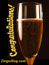 Click to get the codes for this image. Congratulations Champaign Glitter Graphic, Congratulations Free Image, Glitter Graphic, Greeting or Meme for any Facebook, Twitter or any blog.