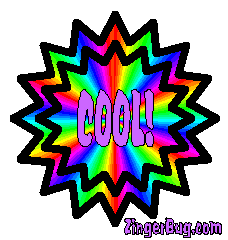 Click to get the codes for this image. Cool Rainbow Starburst Graphic, Cool Free Image, Glitter Graphic, Greeting or Meme for Facebook, Twitter or any forum or blog.
