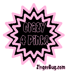 Click to get the codes for this image. Crazy For Pink Starburst Graphic, Pink, Girly Stuff, Crazy Free Image, Glitter Graphic, Greeting or Meme for Facebook, Twitter or any blog.