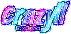 Click to get the codes for this image. Crazy Pink Blue Glitter Graphic, Crazy Free Image, Glitter Graphic, Greeting or Meme for Facebook, Twitter or any blog.
