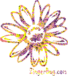 Click to get the codes for this image. Daisy Glitter Graphic, Flowers, Flowers Free Image, Glitter Graphic, Greeting or Meme for Facebook, Twitter or any blog.