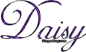 Click to get the codes for this image. Daisy Purple Glitter Name, Girl Names Free Image Glitter Graphic for Facebook, Twitter or any blog.