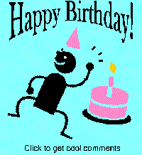 Click to get the codes for this image. Dancing Birthday Dude Small, Birthday Cakes, Funny Birthday Greetings, Happy Birthday, Dance Free Image, Glitter Graphic, Greeting or Meme for Facebook, Twitter or any forum or blog.