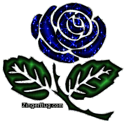 Click to get the codes for this image. Dark Blue Glitter Rose, Flowers, Flowers Free Image, Glitter Graphic, Greeting or Meme for Facebook, Twitter or any blog.