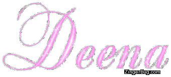 Click to get the codes for this image. Deena Pink Glitter Name, Girl Names Free Image Glitter Graphic for Facebook, Twitter or any blog.
