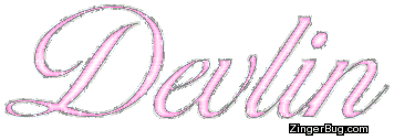 Click to get the codes for this image. Devlin Pink Glitter Name, Girl Names Free Image Glitter Graphic for Facebook, Twitter or any blog.