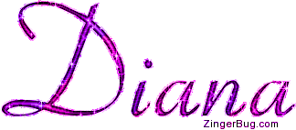 Click to get the codes for this image. Diana Pink Glitter Name Text, Girl Names Free Image Glitter Graphic for Facebook, Twitter or any blog.