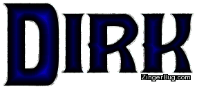 Click to get the codes for this image. Dirk Blue Glitter Name, Guy Names Free Image Glitter Graphic for Facebook, Twitter or any blog.