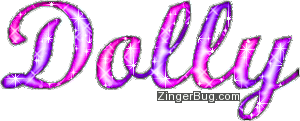 Click to get the codes for this image. Dolly Pastel Purple And Pink Glitter Name, Girl Names Free Image Glitter Graphic for Facebook, Twitter or any blog.