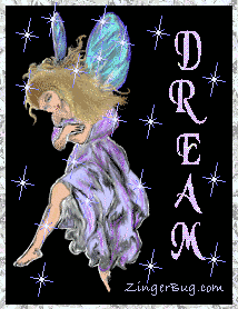 Click to get the codes for this image. Dream Angel Glitter Graphic, Angels Fairies and Mermaids, Dream Free Image, Glitter Graphic, Greeting or Meme for any forum, website or blog.