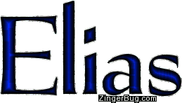 Click to get the codes for this image. Elias Blue Glitter Name, Guy Names Free Image Glitter Graphic for Facebook, Twitter or any blog.