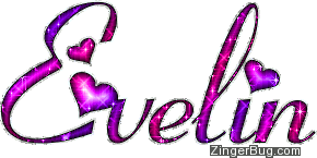 Click to get the codes for this image. Evelin Pink And Purple Glitter Name, Girl Names Free Image Glitter Graphic for Facebook, Twitter or any blog.
