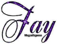 Click to get the codes for this image. Fay Purple Glitter Name, Girl Names Free Image Glitter Graphic for Facebook, Twitter or any blog.