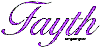 Click to get the codes for this image. Fayth Purple Glitter Name, Girl Names Free Image Glitter Graphic for Facebook, Twitter or any blog.