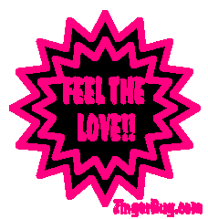 Click to get the codes for this image. Feel The Love Red Black Starburst Graphic, Feel The Love Free Image, Glitter Graphic, Greeting or Meme for Facebook, Twitter or any forum or blog.