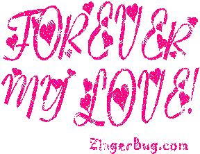 Click to get the codes for this image. Forever My Love Glitter Text, Love and Romance Free Image, Glitter Graphic, Greeting or Meme for Facebook, Twitter or any blog.