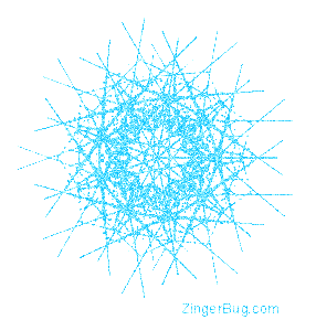 Click to get the codes for this image. Fractal Snowflake Blue Glitter Graphic, Snowflakes Free Image, Glitter Graphic, Greeting or Meme.