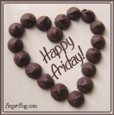 Click to get the codes for this image. Friday Chocolate Heart, Happy Friday, Hearts Free Image, Glitter Graphic, Greeting or Meme for Facebook, Twitter or any forum or blog.