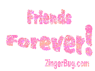Click to get the codes for this image. Friends Forever Glitter Text Graphic, Friendship Free Image, Glitter Graphic, Greeting or Meme for any Facebook, Twitter or any blog.