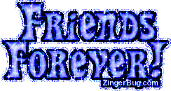 Click to get the codes for this image. Friends Forever Blue Glitter Text Graphic, Friendship Free Image, Glitter Graphic, Greeting or Meme for any Facebook, Twitter or any blog.