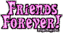 Click to get the codes for this image. Friends Forever Pink Glitter Text Graphic, Friendship, Friendship Day Free Image, Glitter Graphic, Greeting or Meme for Facebook, Twitter or any forum or blog.