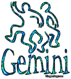 Click to get the codes for this image. Gemini Blue Green Glitter Astrology Sign, Gemini Free Glitter Graphic, Animated GIF for Facebook, Twitter or any forum or blog.