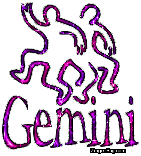 Click to get the codes for this image. Gemini Pink Purple Glitter Astrology Sign, Gemini Free Glitter Graphic, Animated GIF for Facebook, Twitter or any forum or blog.
