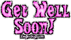 Click to get the codes for this image. Get Well Soon Pink Glitter Text Graphic, Get Well Soon Free Image, Glitter Graphic, Greeting or Meme for any Facebook, Twitter or any blog.