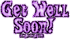 Click to get the codes for this image. Get Well Soon Purple Glitter Text Graphic, Get Well Soon Free Image, Glitter Graphic, Greeting or Meme for any Facebook, Twitter or any blog.