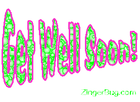 Click to get the codes for this image. Get well wagging Glitter Text Graphic, Get Well Soon Free Image, Glitter Graphic, Greeting or Meme for any Facebook, Twitter or any blog.