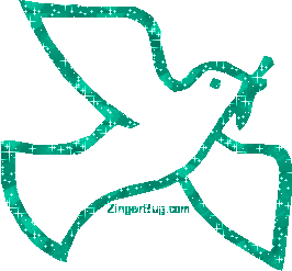 Click to get the codes for this image. Glitter Dove Aqua Graphic, Animals, Animals  Birds Free Image, Glitter Graphic, Greeting or Meme for Facebook, Twitter or any forum or blog.