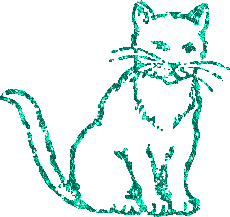 Click to get the codes for this image. Glitter Kitten Graphic Aqua, Animals  Cats, Animals  Cats Free Image, Glitter Graphic, Greeting or Meme for Facebook, Twitter or any forum or blog.