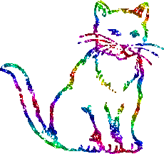 Click to get the codes for this image. Glitter Kitten Graphic Rainbow, Animals  Cats, Animals  Cats Free Image, Glitter Graphic, Greeting or Meme for Facebook, Twitter or any forum or blog.