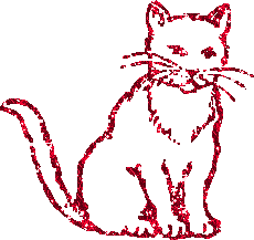 Click to get the codes for this image. Glitter Kitten Graphic Red, Animals  Cats, Animals  Cats Free Image, Glitter Graphic, Greeting or Meme for Facebook, Twitter or any forum or blog.