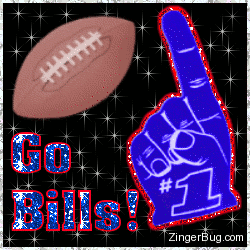 Click to get the codes for this image. Go Bills Glitter Graphic, Sports  NFL Teams Free Image, Glitter Graphic, Greeting or Meme for Facebook, Twitter or any blog.