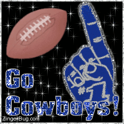 Click to get the codes for this image. Go Cowboys Glitter Graphic, Sports  NFL Teams Free Image, Glitter Graphic, Greeting or Meme for Facebook, Twitter or any blog.