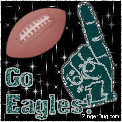 Click to get the codes for this image. Go Eagles Glitter Graphic, Sports  NFL Teams Free Image, Glitter Graphic, Greeting or Meme for Facebook, Twitter or any blog.