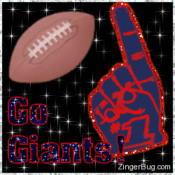 Click to get the codes for this image. Go Giants Glitter Graphic, Sports  NFL Teams Free Image, Glitter Graphic, Greeting or Meme for Facebook, Twitter or any blog.