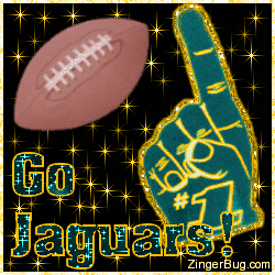 Click to get the codes for this image. Go Jaguars Glitter Graphic, Sports  NFL Teams Free Image, Glitter Graphic, Greeting or Meme for Facebook, Twitter or any blog.