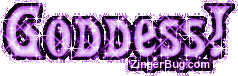 Click to get the codes for this image. Goddess Purple Glitter Text Graphic, Girly Stuff, Goddess Free Image, Glitter Graphic, Greeting or Meme for Facebook, Twitter or any forum or blog.