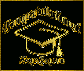Click to get the codes for this image. Gold Graduation Hat Glitter Graphic, Graduation, Congratulations Free Image, Glitter Graphic, Greeting or Meme for any Facebook, Twitter or any blog.