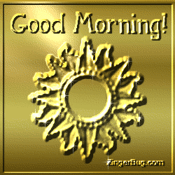 Click to get the codes for this image. Good Morning Gold Foil Glitter Graphic, Good Morning Free Image, Glitter Graphic, Greeting or Meme for any Facebook, Twitter or any blog.