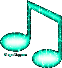 Click to get the codes for this image. Glitter Graphic Music Notes Aqua, Music Comments, Musical Symbols  Instruments Free Image, Glitter Graphic, Greeting or Meme for Facebook, Twitter or any blog.