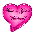 Click to get the codes for this image. Have a Great Weekend Pink Heart Glitter Graphic, Have a Great Weekend, Hearts Free Image, Glitter Graphic, Greeting or Meme for any Facebook, Twitter or any blog.