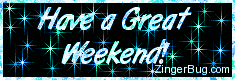 Click to get the codes for this image. Have a Great Weekend Small Blue Green Stars Graphic, Have a Great Weekend Free Image, Glitter Graphic, Greeting or Meme for any Facebook, Twitter or any blog.