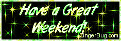 Click to get the codes for this image. Have a Great Weekend Small Lemon Lime Stars Glitter Graphic, Have a Great Weekend Free Image, Glitter Graphic, Greeting or Meme for any Facebook, Twitter or any blog.
