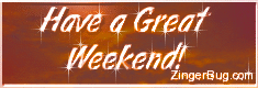 Click to get the codes for this image. Have a Great Weekend Glitter Graphic Sunset Glass, Have a Great Weekend Free Image, Glitter Graphic, Greeting or Meme for any Facebook, Twitter or any blog.